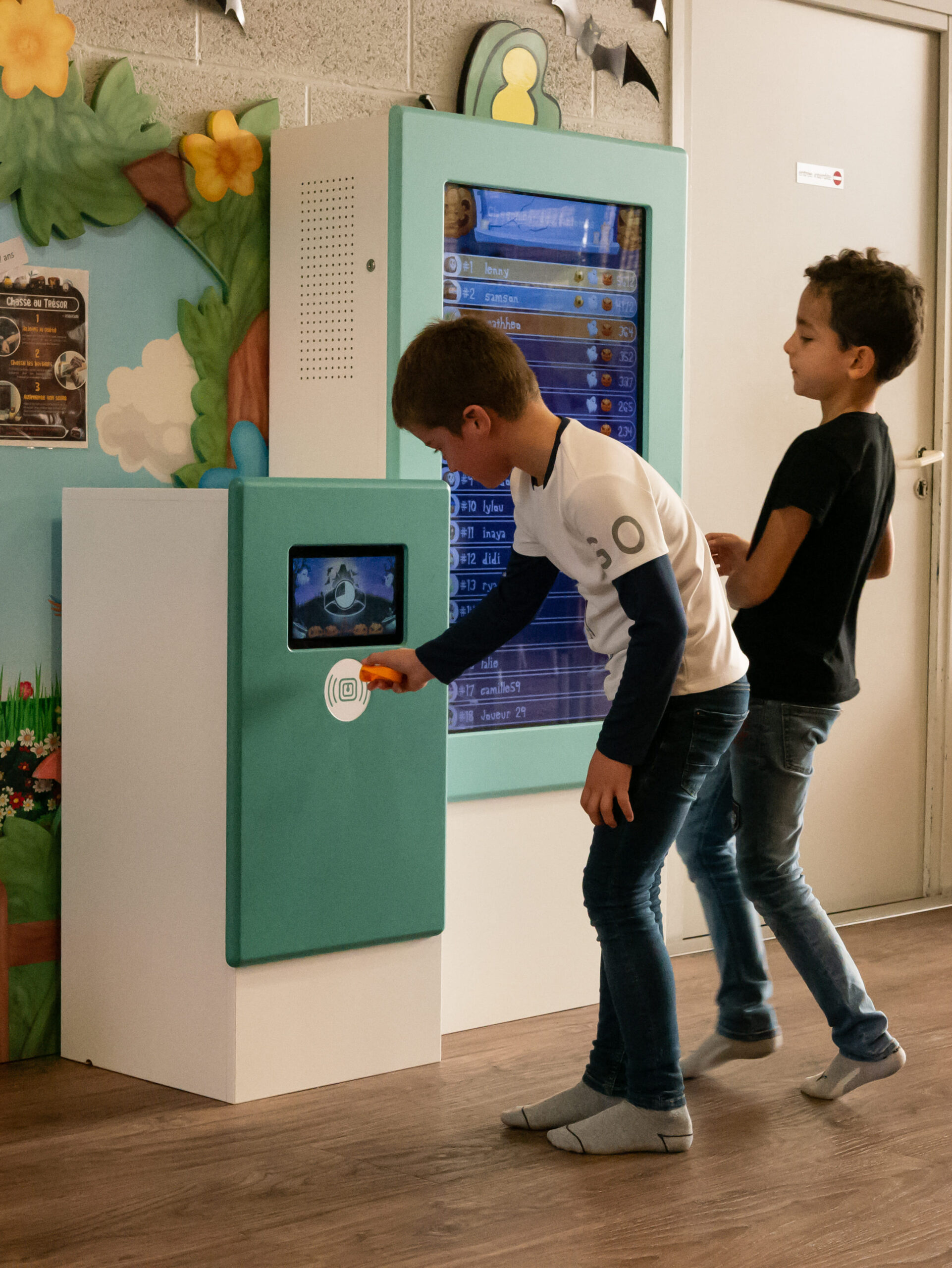 Chasse au trésor interactive